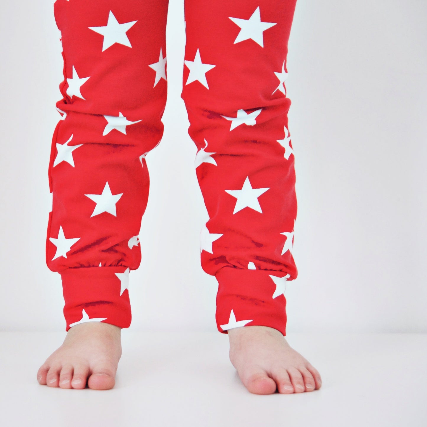 Red star Print Baby Leggings - Fred & Noah