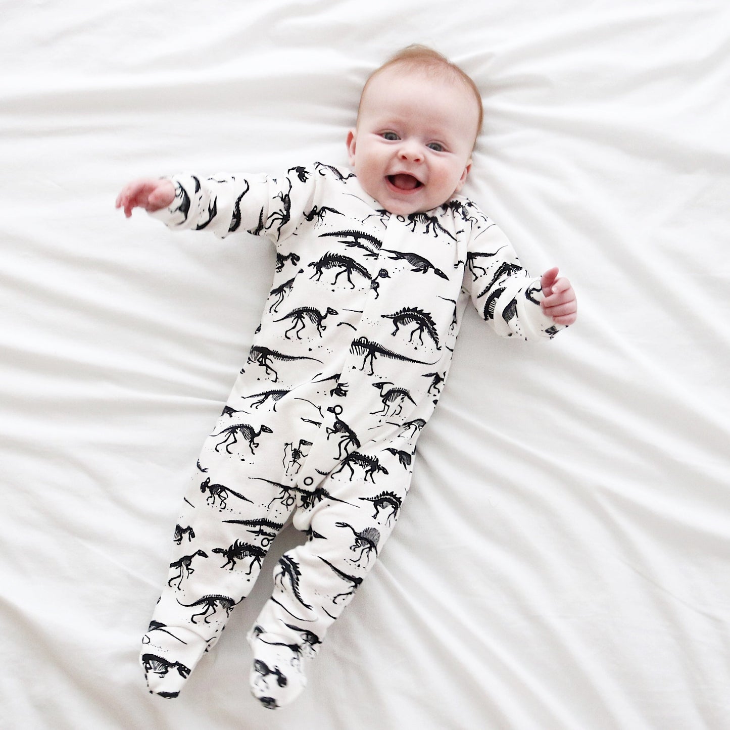 Dino cotton sleepsuit - Fred & Noah