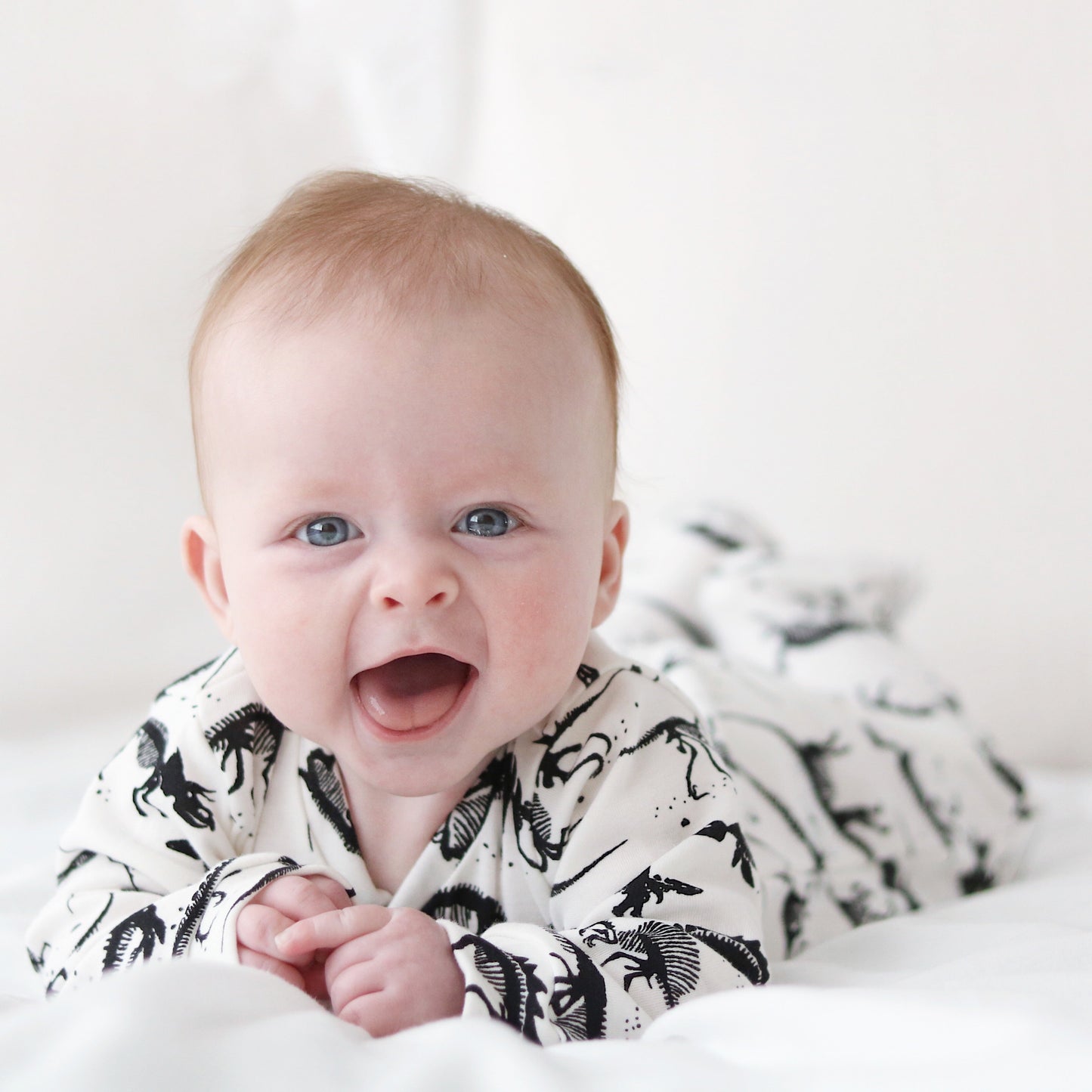 Dino cotton sleepsuit - Fred & Noah